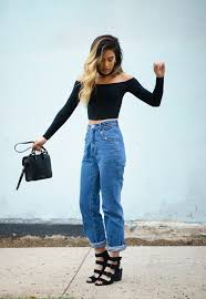 Mom Jeans Fashion Street Style Fashion Blog How To Wear Mom Jeans Style Outfit Inspo Fashion Mom Jeans Outfit Trendy Summer Outfits