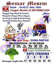 1 New Message Kode Syair Hongkong 22 September 2020 Forum Syair Togel Hongkong Singapura Sydney