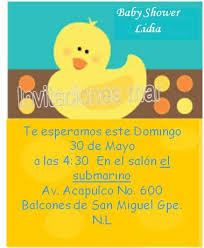 Invitación ilustrada de baby shower para niña. Invitaciones Mar