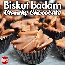 Semperit susu hanya 3 bahan. Malay Kitchen Resepi Biskut Badam Coklat 2 Bahan Facebook