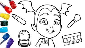 There are many benefits of coloring for children, for example : Vampirina Coloring Pages 1080p Disney Junior Youtube
