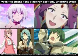 R Anime S Best Girl Of Spring 2019 Poll Is Starting Each Round Will Last For Only One Day Two Groups Link Https Www Reddit Com R Anime Comments Cdmlt0 Best Girl Of Spring 2019 Seasonal Salt Shieldbro