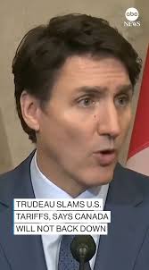 In an emotional speech, Canadian Prime Minister Justin Trudeau slammed the  U.S. tariffs as counterproductive., "The U.S. started a trade war last  night with their closest ally and friend," Trudeau ...