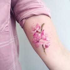 One of the coolest ideas is to make a cherry blossom tree tattoo, for example, you can place it on the forearm and add some geometric details to it. 18 Gentle Cherry Blossom Tattoo Ideas For Women Styleoholic
