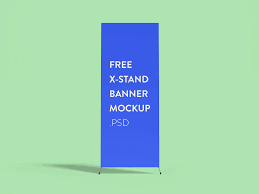 X Stand Banner Mockup Mockup Free Psd Free Mockup Mockup