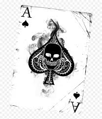 The spade tattoo is considered as one of the good luck tattoos. Download Deadmen Card Ace Of Spades Art Png Image With No Ace Of Spades Drawing Ace Card Png Free Transparent Png Images Pngaaa Com