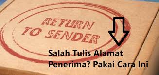 Cara cek resi jasa pengiriman sen hong secara mudah; Salah Menulis Alamat Dan Paket Sudah Dikirim