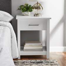 Maybe you would like to learn more about one of these? Mainstays Hillside Nightstand With Drawer White Finish Walmart Com Bedroom Night Stands Room Inspiration Bedroom Room Ideas Bedroom