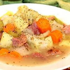 Mom S Traditional Ham Cabbage And Potato Soup Recipe Yummly Recipe Ham And Cabbage Cabbage Potato Soup Cabbage And Potatoes