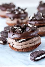 Filled Chocolate Oreo Donuts Oh Sprinkles Recipe Oreo Donuts Desserts Delicious Donuts