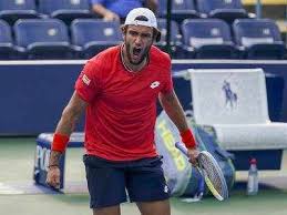Click here for a full player profile. Matteo Berrettini No Ticket No Problem Berrettini S Biggest Fan Packs A Microphone Tennis News Times Of India