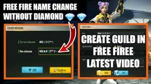 How to hack garena free fire. Free Fire Name Change Without Diamond How To Create Guild In Free Fire Latest Video Mdg Youtube