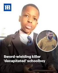 Heinous 😢😢😢 A 14 year old school boy Daniel Anjorin was killed in the  U.K. by a samurai sword-wielding man during a horrific 20-minute rampage.  Marcus Aurelio Arduini Monzo murdered the 14-year-old