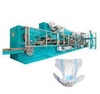 Machine Price Nappy Manufacturing Machine Mild Steel Semi Automatic Baby  Diaper Making Machine, KW