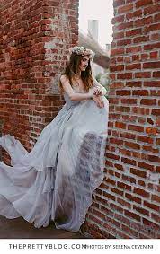 Feel The Fantasy Romance Of Brooklyn Wedding Dress Inspiration White Wedding Dresses Bridal Photoshoot