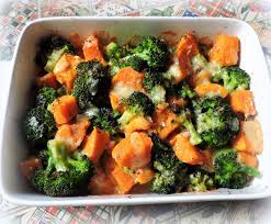 Sprinkle with minced garlic and salt. Sweet Potato Broccoli Cheese Bake The English Kitchen