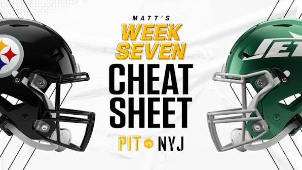 Cheat Sheet: Steelers vs. Jets