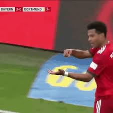 Marcin lewandowski celebration gif by european athletics this gif by european athletics has everything: Serge Gnabry Bayern Munchen Gif Sergegnabry Bayernmunchen Celebration Discover Share Gifs Serge Gnabry Bayern Funny Pictures
