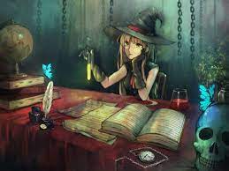 Blonde Anime Witch Witch Wallpaper Witch Art Anime Witch