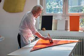 Imi knoebel born klaus wolf knoebel 1940 is a german artist knoebel is known for his minimalist abstract painting and sculpture the messerschnitt or. Imi Knoebel Thaddaeus Ropac