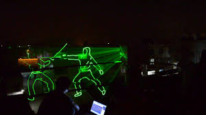 5watt Green Laser Light Outdoor Animation Laser Show Projector With Quickshow Software Youtube