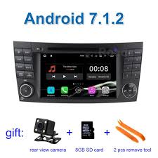 2gb Ram Android 7 1 Car Dvd Player Gps For Mercedes Benz W219 W463 W211 E200 E220 E240 E270 E280 With Radio Wifi Bt Car Dvd Players Car Car Electronics