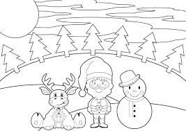 When we think of october holidays, most of us think of halloween. Santa And Reindeer Coloring Pages Printable Coloring Home