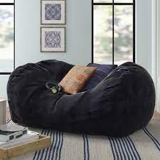 Large Classic Bean Bag In 2021 Bean Bag Living Room Bean Bag Sofa Large Bean Bag Sofa