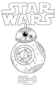 Printable Star Wars The Force Awakens Bb 8 Coloring Pages Star Wars Coloring Book Star Wars Coloring Sheet Star Wars Drawings