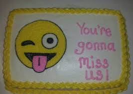 Casual dress is assumed in this farewell party invitation because the mode of inviting, by text, is so casual. 50 Super Funny Farewell Cakes That Are Too Savage