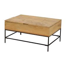 With work from home being the new norm, you may be looking for a coffee table with a lift top to function as a desk. 59 Off West Elm West Elm Raw Mango Lift Top Storage Coffee Table Tables