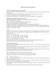 Check spelling or type a new query. Metode Penilaian Investasi