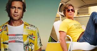 Brad Pitt S Faded Champion Logo T Shirt In Once Upon A Time In Hollywood