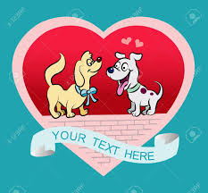 Le dessin de st valentin de votre enfant pourra être offert tel quel, être collé à une carte ou servir d'emballage pour un cadeau presonnalisé. Drole Personnage Haut En Couleur Dessin Anime Chien Pour La Conception De Carte De Saint Valentin Clip Art Libres De Droits Vecteurs Et Illustration Image 13094614