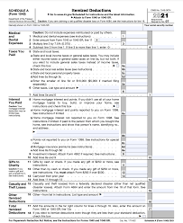 Form 1040 Schedule A Instructions 2022 Schedule A (Form 1040): A Guide To The Itemized Deduction | Bench Accounting