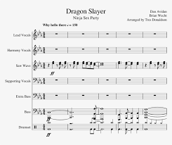 For bass guitar bass guitar. Print Dragon Slayer Bass Sheet Music Png Image Transparent Png Free Download On Seekpng