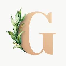 Botanical Capital Letter G Transparent Png Premium Image By Rawpixel Com Aum Letter G Lettering Floral Drawing