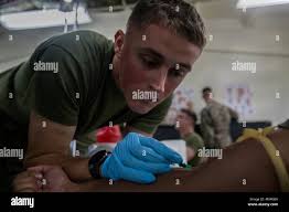 Navy corpsman okinawa hi-res stock photography and images