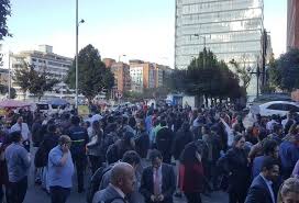 The terremoto en colombia hoy, a temblor near bogota, began within the hour. Evacuan Edificios En Bogota Por Fuerte Temblor Rcn Radio