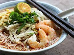 One of my favorite malaysian noodle dish is laksa. Sarawak Laksa Traditional Soup From Kuching Malaysia
