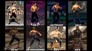 The game focuses on several characters of various intentions who enter a martial arts tournament with worldly consequences. Mortal Kombat Johnny Cage Graphic Evolution 1992 2015 Arcade Psx Ps2 Xbox Pc Pc Ultra Youtube