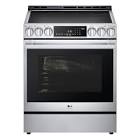 Slide-in Smart Induction Range with Instaview  ProBake and Air Fry in Stainless     LSIS6338F LG STUDIO