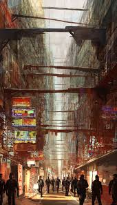 Here S A Concept Art I Did For An Upcoming Sci Fi Proyect Sons Of Light I Hope You Like It Futuristic Art Cyberpunk City Cyberpunk Art
