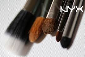 nyx makeup brushes under the rug