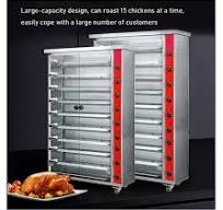 Turkey Commercial Electric Gas Chicken Rotisserie Grill with ...