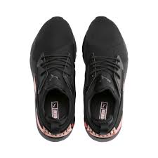 Blue glow oslo maja women's sneakers. Muse Metal Women S Trainers Puma Black Rose Gold Puma Sneakers Puma