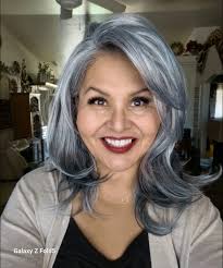 I've officially leveled up to the stage where my grey hairs aren't visitors  anymore, they signed a lease. They say you can't be seasoned without salt &  pepper, so I'm rocking it