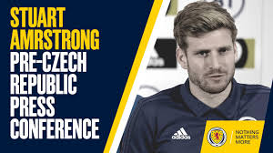 Stuart armstrong (born 30 march 1992) is a scottish professional footballer who plays as a midfielder for premier league club southampton and the scotland national team. Stuart Armstrong Pre Match Press Conference Czech Republic V Scotland Uefa Nations League Youtube