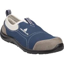Buy online & collect in hundreds of stores in as little as 1 minute! Delta Plus Miami S1p Grey Blue Canvas Slip On Safety Shoes