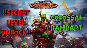 Every secret level and how to find them. Minecraft Dungeons Howling Peaks Dlc Secret Level Unlock Colossal Rampart Youtube